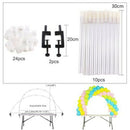 Large Balloon Arch Set Column Stand Base Frame Kit Birthday Wedding Party D