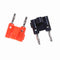Dual 4mm Nickel Banana Plug Jack Connectors Binding Post Socket Test Probes JR