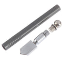 Diamond Antislip Metal Handle Steel Blade Oil Feed Glass Cutter Cutting Too_