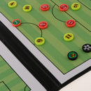 Sports Soccer Dry Erase Erasable Coaching Board with Magnetic Chess Pieces for