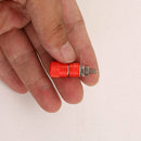 10pcs 4mm Banana Socket Binding Post Nut Plug Jack Male Connector Red and Black