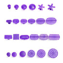 24Pcs Lifter Puller Tabs For Glue Car Dent Removal Body Repair Tool Kits Z6I2