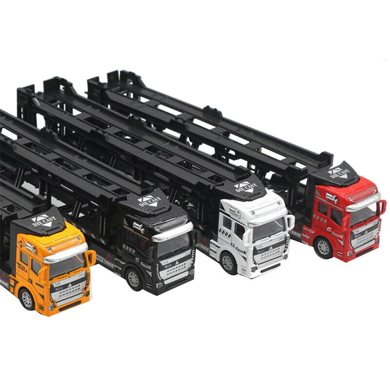 1:48 New Parenting Pull Back Alloy Super Truck Vehicle Simulation TransporteS7F8