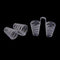 8Pcs silicone anti snore nasal dilators apnea aid device stop snoring nose  3c