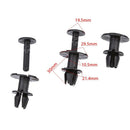 30pcs Side Sill Skirt Trim Clips Fasteners Rivet 10.5mm For Bmw 1 3 6 Series
