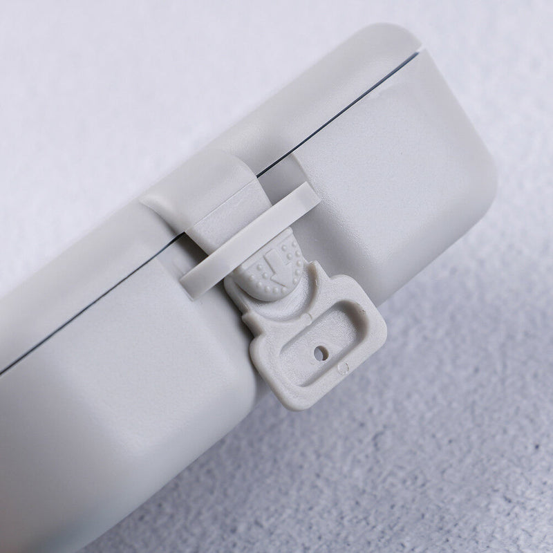 Denture false teeth storage box case with mirror and clean brush appliance FT