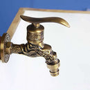 Dragon Carved Faucet For Garden Bathroom Or Washer, For Wall Mounting Y8G8
