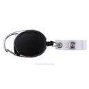 2X Black Retractable Pull Key Ring Chain Reel ID Lanyard Name Tag Card Hold hv2n