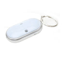 White Sound Big Noise Whistle Key Finder Key Find Look Search With LED Ligh A