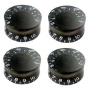 Pack of 4 Guitar Tone Volume Control Knobs for LP Guitar