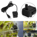DC 5V Submersible Water Pump Plastic Waterproof USB Pump Aquarium Equipment