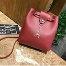 Small Bag Women Deer Bucket Bag Handbags Ladies Satchel Mini Shoulder Messe V5T9