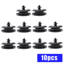 10pcs Car Auto Mat Carpet Clip Fixing Grips Clamps Floor Holders Sleeves Premium