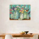 Diamond Flower Diy Diamond Painting Cross Stitch Bird Home Decor Picture Of