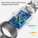 Baseus Universal 3.4A Metal Dual Usb Car Charger With Charging Cable For Ip