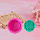 Four-Leaf Clover Handmade DIY Silicone Soap Mold Fondant Cake Decorating Too&+