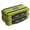 Lure Fishing Box 24 Compartments Double Layer Fishing Box Plastic Fishing T P4T7