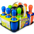 Kids Colorful Bowling Set Of 10 Pins 2 Balls