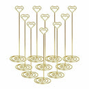 10pcs 8.6 Inch Tall Place Card Holder Table Number Holder Table Card Holder