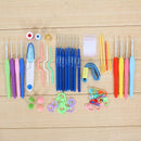 Knitting Tools Crochet Needle Hook Accessories Supplies With Case Knit Kit