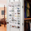 Hanging Jewelry Organizer Earring Storage Ring Pocket Necklace Bracelet Hold Gw