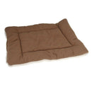 Carpet Cushion Bed Sleeping BROWN Velvet fabric for Dog Cat Pet S