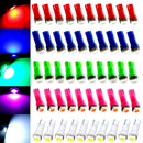 50x T5 74 2721 Wedge 1-SMD-3014 LED Speedometer Gauge Cluster Dash Light Bulbs