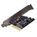 1X(PCI Expand CARD 4 Port SATA Add On Card With Sil 3114 Chipset Compliant