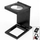 10X Folding Magnifier 27mm Optical Glass Loupe Handsfree Stamp_Jeweler