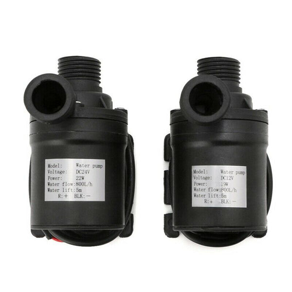 800L/H 5m DC 12V Solar Brushless Motor Water Circulation Water Pump Submers
