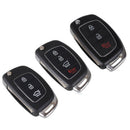 3 Buttons Flip Folding Remote Key Fob Shell Case For Mistra Hyundai Hb20 Sa R6G1