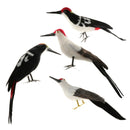 Artificial Feather Animal Woodpecker Bird - Lawn Yard Garden Tree Decor on Wire