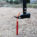 Tent Stakes Rhombic Tent Pegs 7 Inch Ultralight Aluminum Camping Hiking Peg