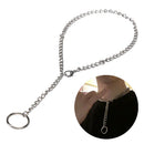 Punk Gothic Rock Round Metal Chain Choker Collar Necklace Pendants Fashion ES