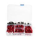 1 Set Red M6 M5 Fairing Bolts Fastener Clip Screw Nut Kit for Motorcycles