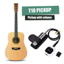 T10-Y Folk Classic Guitar Patch Pickup Kit Musical Instrument for Kalimba Violin