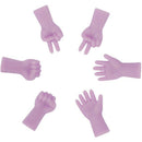18pcs Rubber Mix Shaped Knitting Needles Point Protectors Cap For Need%!