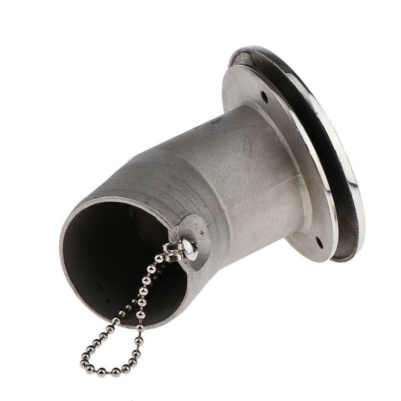 Boat Deck Fill / Filler Keyless Cap 2 inch /50mm - Waste 316 Stainless Steel