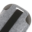Orange PU Leather Mouse Pouch Case Mice Case Storage Bag for Magic Mouse - OZ