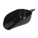 Black Plastic Shovel Feed Scoop for Pet Food Ice Ingredient Break Resistance