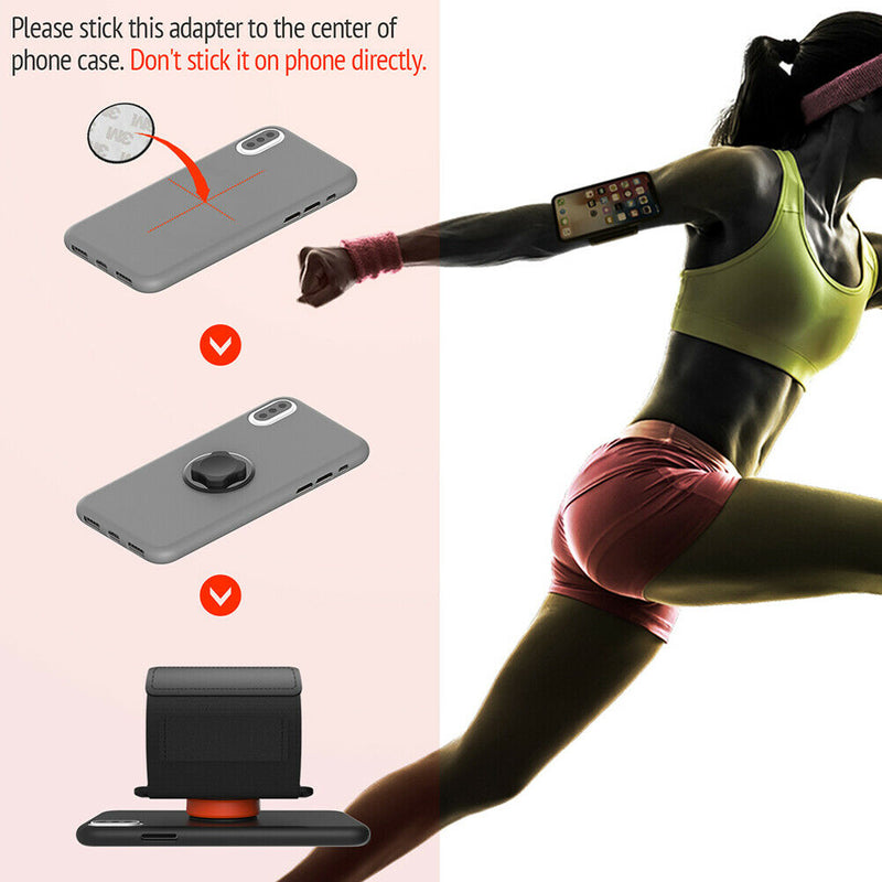 Universal Wristband Phone Holder Sports Armband for Cycling Gym Armband Bag Case