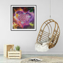 5D DIY Special Shaped Diamond Painting Flower Cross Stitch Mosaic Craft Kit