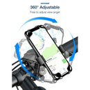 Rack Smartphone Bicycle Bracket Strap Bike Phone Holder MTB Motorcycle Stand