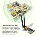PCI-e PCI Express 600M Wireless WiFi Card Adapter Low Profile Bracket