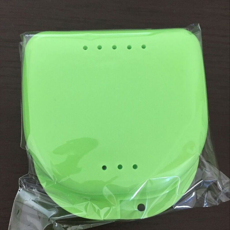 1Pc  Dental Orthodontic Retainer Denture Storage Case Box Mouthguard  Nice