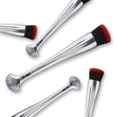 1pc Shell Makeup Brushes Cosmetic Foundation Powder Soft Beauty Tools(Flat) A