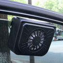 Solar Powered Car Exhaust Fan Air Vent Cool Fan Auto Cooler I2S6 O5K1