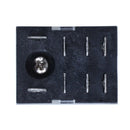 JQX-13F LY2 DC 12V Coil 8-Pin DPDT Green LED Electromagnetic Relay F2S5