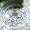 Women Bride Flower Headwear Rhinestone Barrette Crystal Hair Clip Bobby Pin OZ