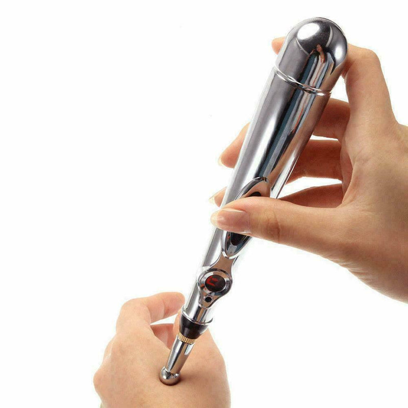 Portable Electronic Acupuncture Pen Meridian Body Massager Energy Relief Pa M3D2